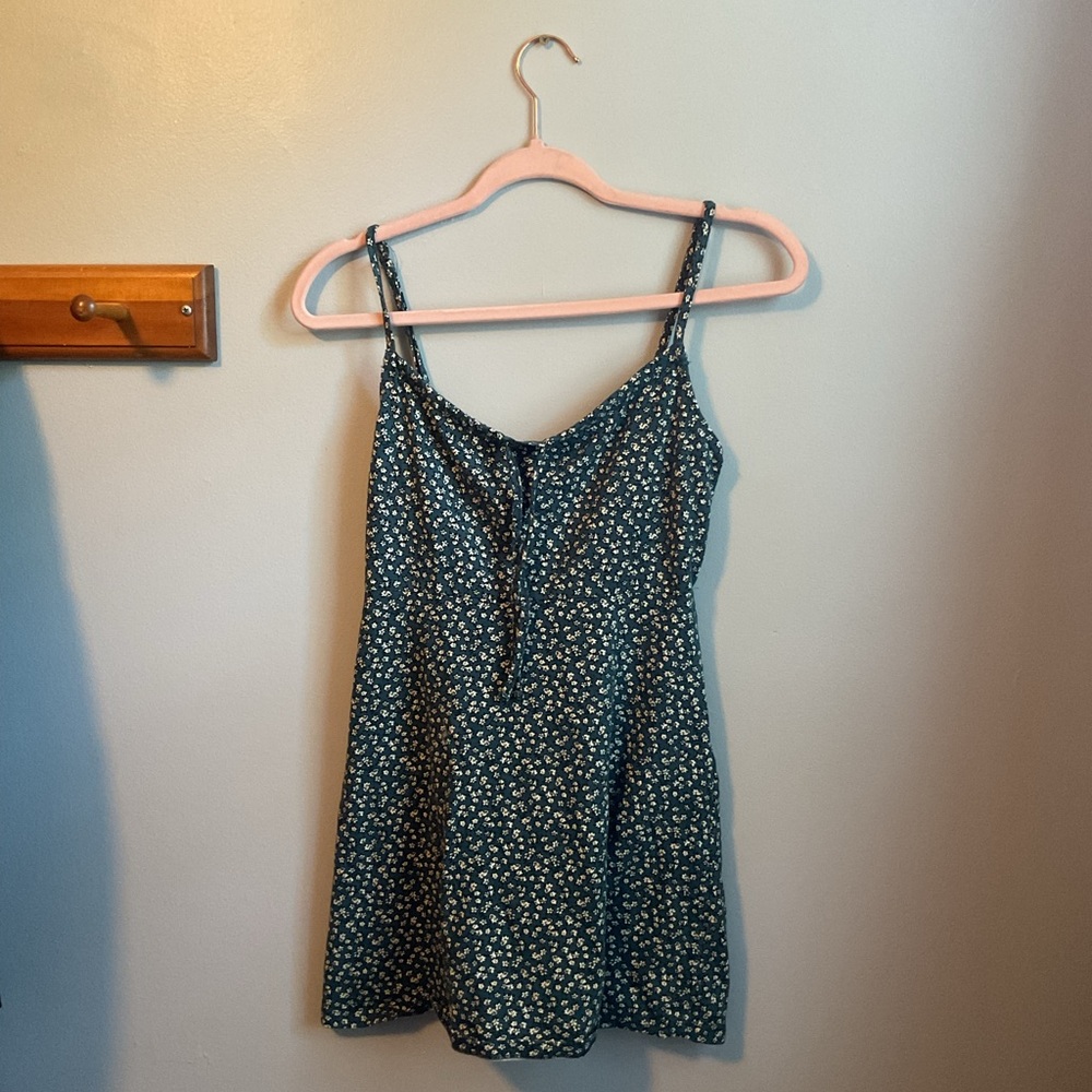 Spaghetti Strap Floral Dress